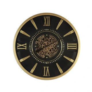 Decostar Klok Devon Goud - Ø80 cm