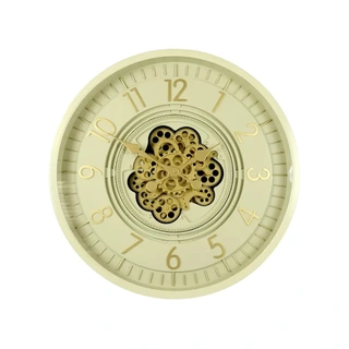 Decostar Wandklok Celestial Crème - Ø66 cm | De Boet