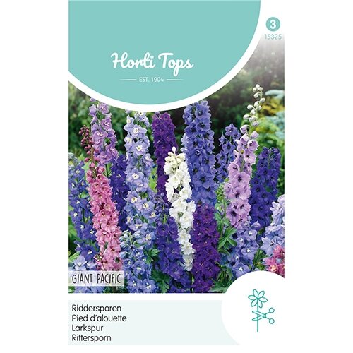 Horti Tops Delphinium, Riddersporen Giant Pacific - afbeelding 1