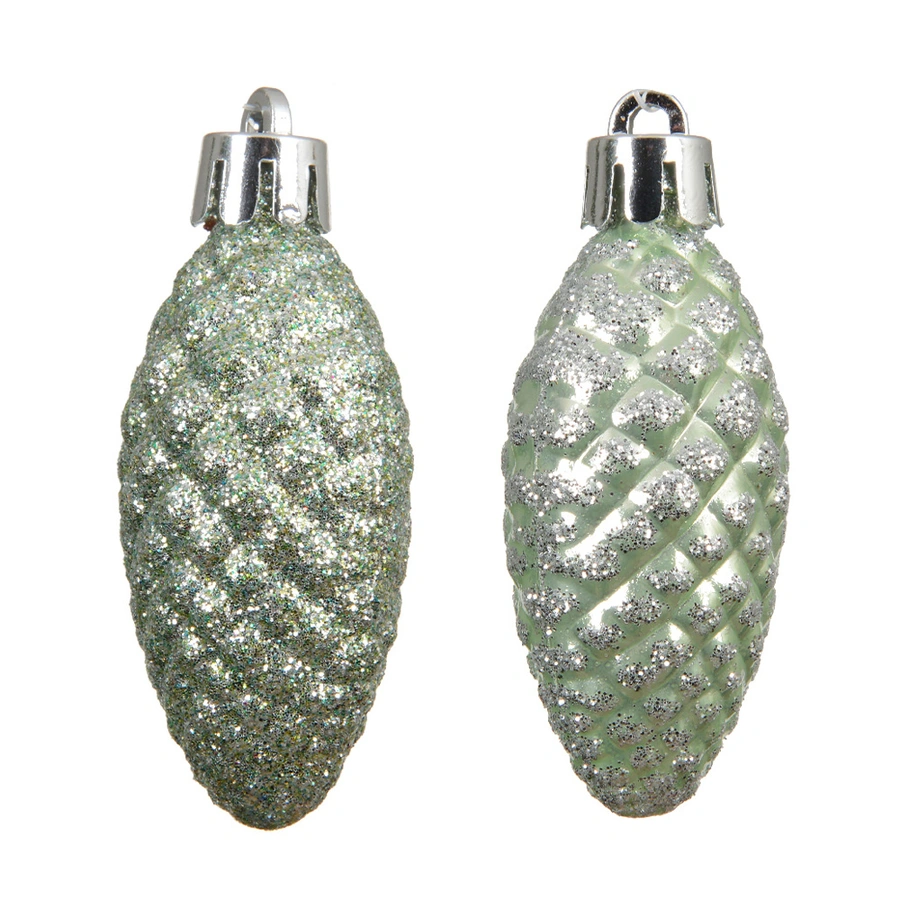 Dennenappels 12 st. - Matcha Green - afbeelding 2