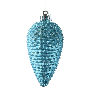 Dennenappels 6 st. - Folk Blue - afbeelding 2