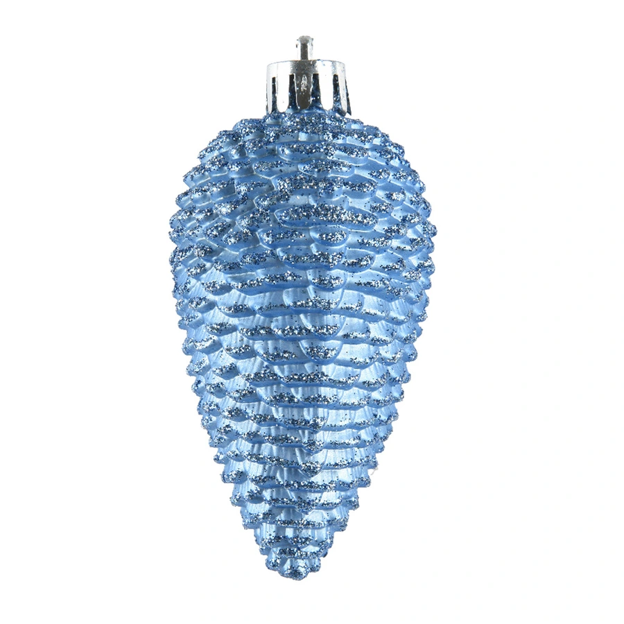 Dennenappels 6 st. - Sky Blue - afbeelding 2