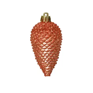 Dennenappels 6 st. - Pompoen - afbeelding 2