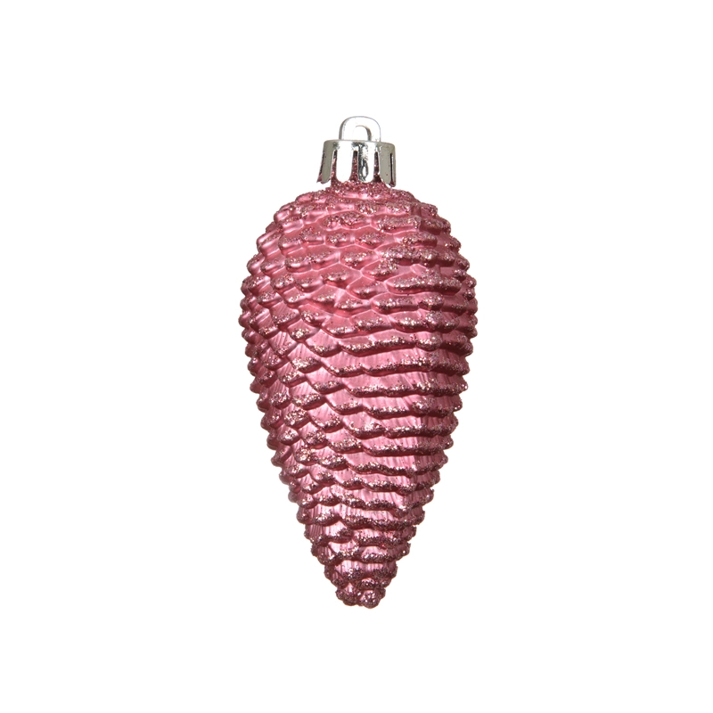 Dennenappels 6 st. - Bloesem Roze - afbeelding 2