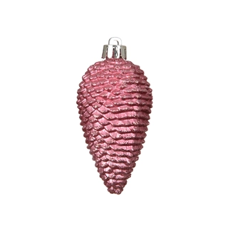 Dennenappels 6 st. - Bloesem Roze - afbeelding 2
