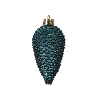 Dennenappels 6 st. - Emerald - afbeelding 2