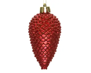 Dennenappels 6 st. - Kerstrood - afbeelding 2