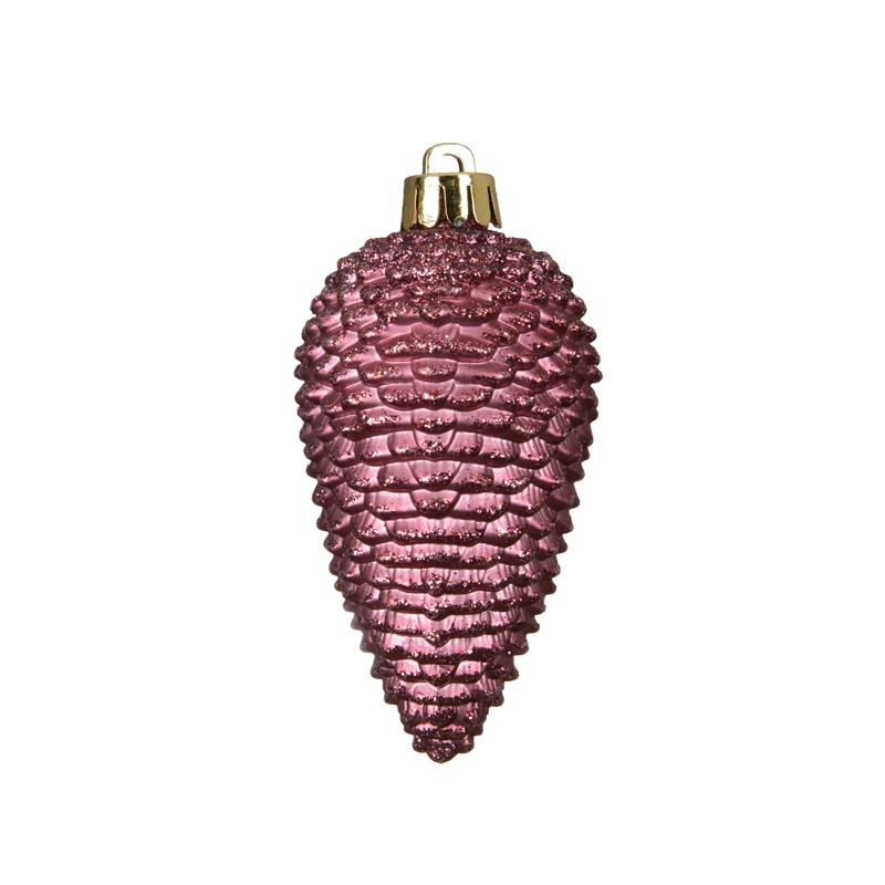 Dennenappels 6 st. - Vintage Roze - afbeelding 2