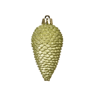 Dennenappels 6 st. - Warm Pistache - afbeelding 2