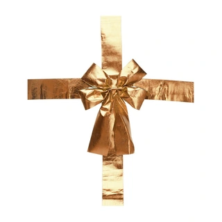 Deurstrik 33x42 cm - Goud - afbeelding 1