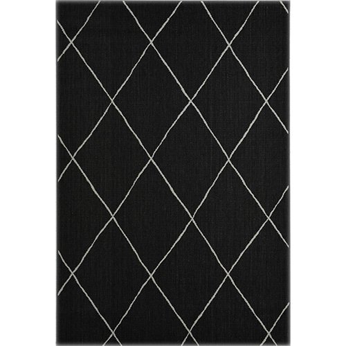 Garden Impressions Diamonds Karpet Zwart - 120x170 cm - afbeelding 1