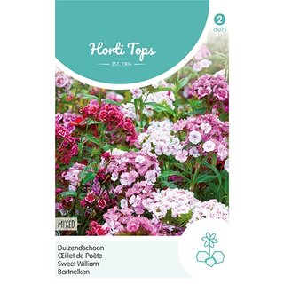 Horti Tops Dianthus, Duizendschoon laag gemengd - afbeelding 1