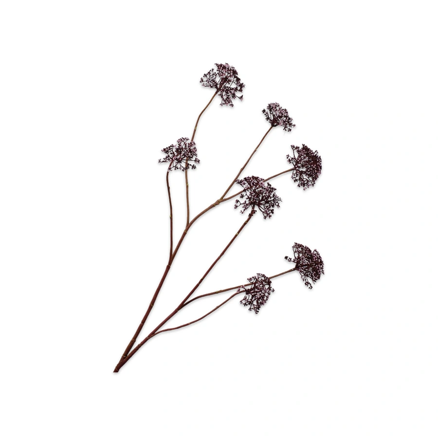 Kunstbloem Dille Bordeaux - 105 cm