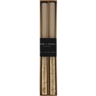Dinerkaars Ø2x25 cm Set 2 st. - Crème/Goud
