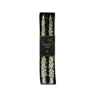 Dinerkaars Kerstboom Metallic Groen
