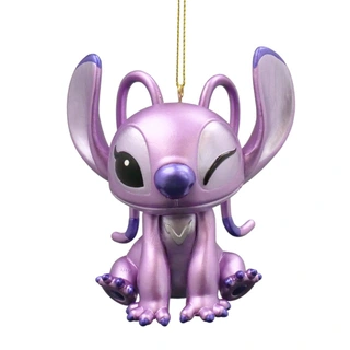 Disney Kerst Hanger 3D Angel - Metallic Roze