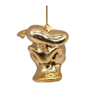 Disney Kerst Hanger 3D Donald Gouden Hoofd
