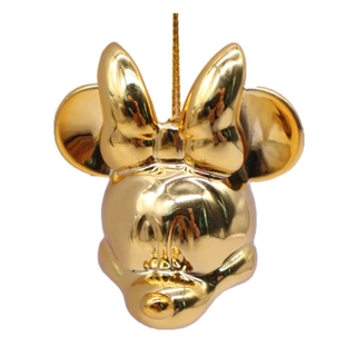 Disney Kerst Hanger 3D Minnie Gouden Hoofd