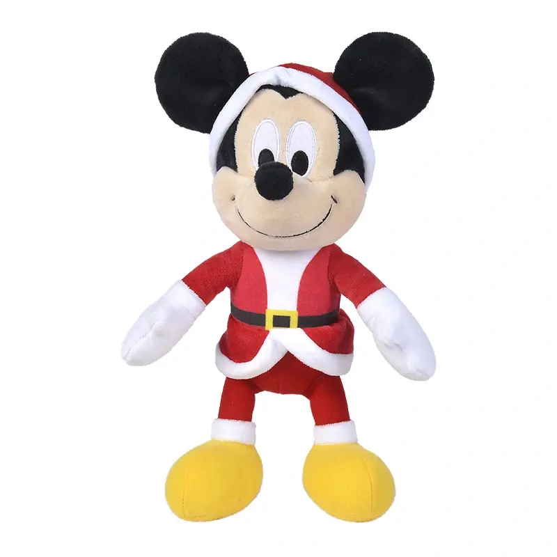Disney knuffel - Mickey in Kerstmis pak