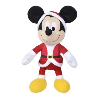 Disney knuffel - Mickey in Kerstmis pak