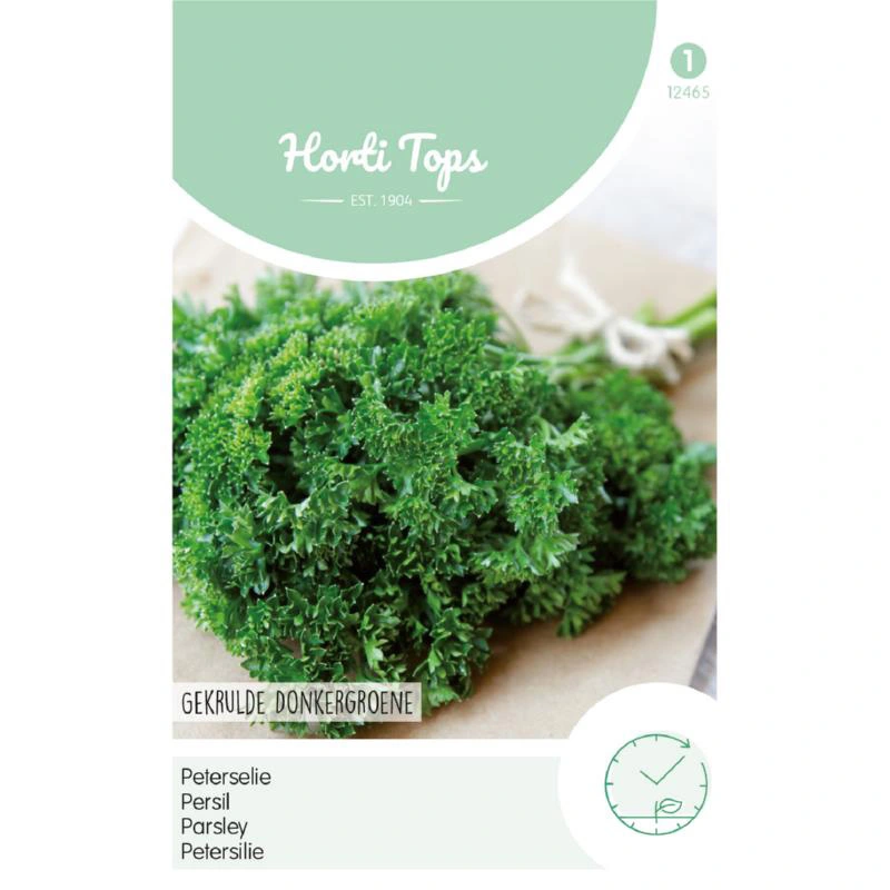 Horti Tops Peterselie Gekrulde Donkergroene - afbeelding 1