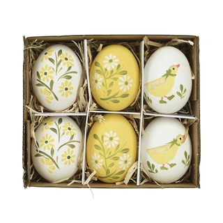 Paasei Mix Geel - 6 st. | Tuincentrum De Boet