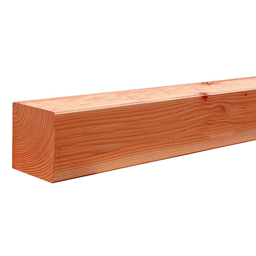 Douglas geschaafde paal 14x14x300, onbehandeld - afbeelding 1