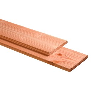 Douglas plank geschaafd/fijnbezaagd 2,8x19,5x300, onbehandeld - afbeelding 1