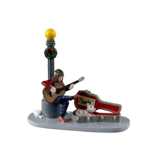Lemax Downtown Busker