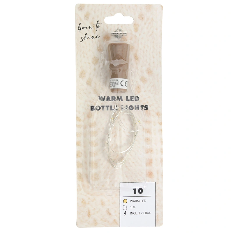 LED Draadverlichting met Kurk - 100 cm