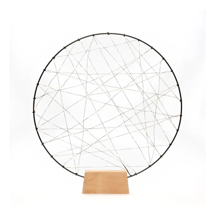 Konstsmide LED dromenvanger mat zwart - 60x64cm - afbeelding 1