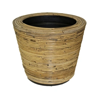 Drypot Rotan Streep - 49x36x19 cm