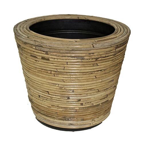 Drypot Rond Streep Grey - 27x20 cm