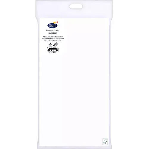 Duni Tafellaken White - 138x220 cm