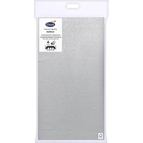Duni Tafellaken Zilver - 220 cm