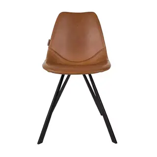 Dutchbone Chair Franky - Bruin - afbeelding 1