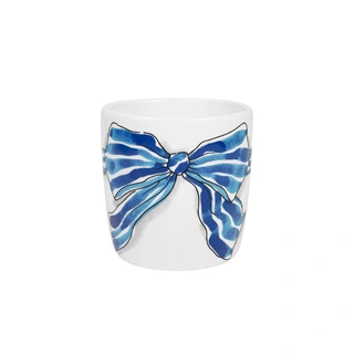 Blond Amsterdam Cappuccino Mok Blue Bow - 0,5 L - afbeelding 2