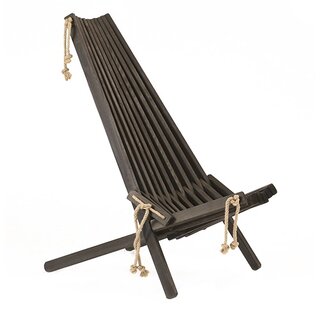 EcoFurn EcoChair Pine - Zwart