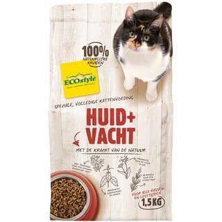 ECOstyle Kat huid en vacht 1,5 kg