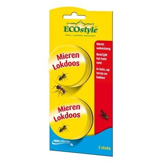 ECOstyle Mierenlokdozen - 2 st.