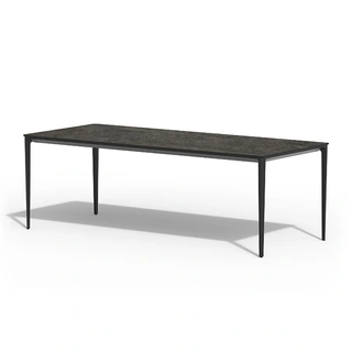 Tierra Outdoor Elegante Tuintafel Charcoal Forest Grey - 219x92 cm - afbeelding 2