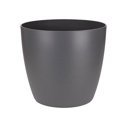 Elho Pot Brussels  Ø30 cm - Antraciet - afbeelding 1