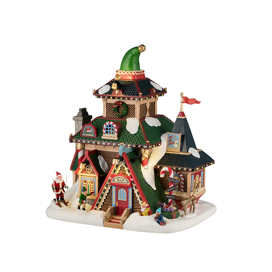 Lemax Elwood's Elf Lodge
