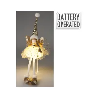 LED Engelmeisje Goud - 60 cm
