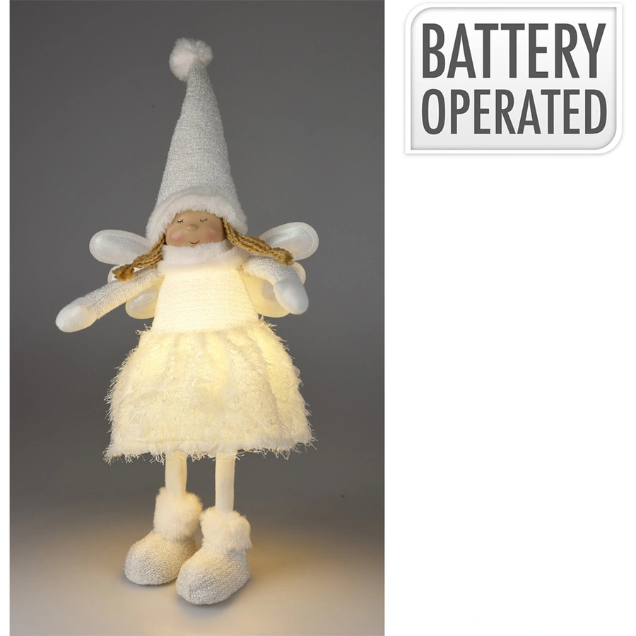 LED Engelmeisje Staand - 69 cm