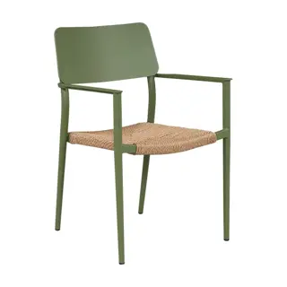 Trestino Dining Tuinstoel Esta - Mos Groen