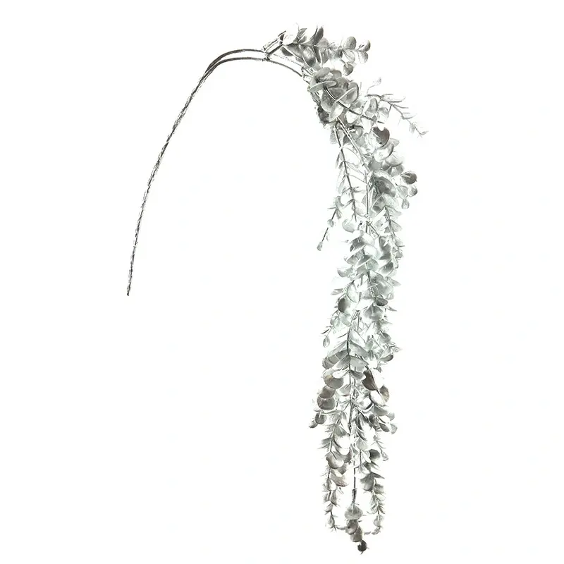 Kunsttak Eucalyptus Hanging Silver - 97 cm