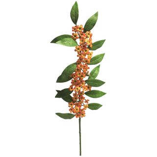 Kunst Euphorbia fulgens orange - 81 cm