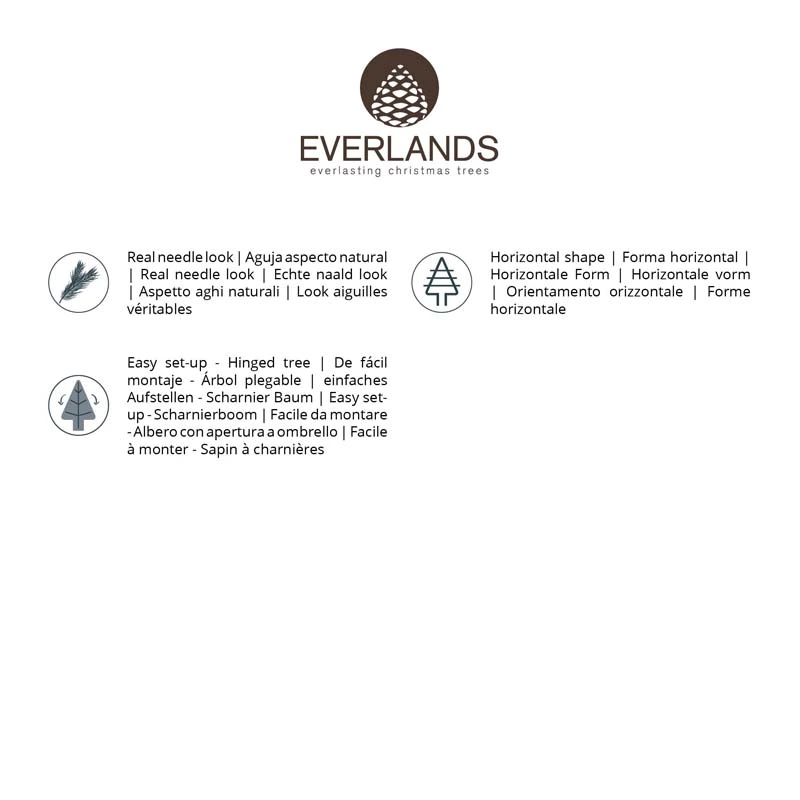 Everlands Allison boom - 210cm - afbeelding 7