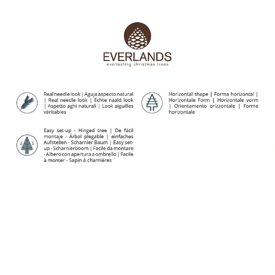 Everlands Geneva Fir - 180 cm - afbeelding 7